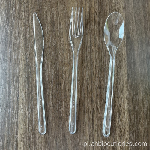 Zatwierdzone przez FDA jednorazowe sztućce Polistyren Forks PS Cutlery